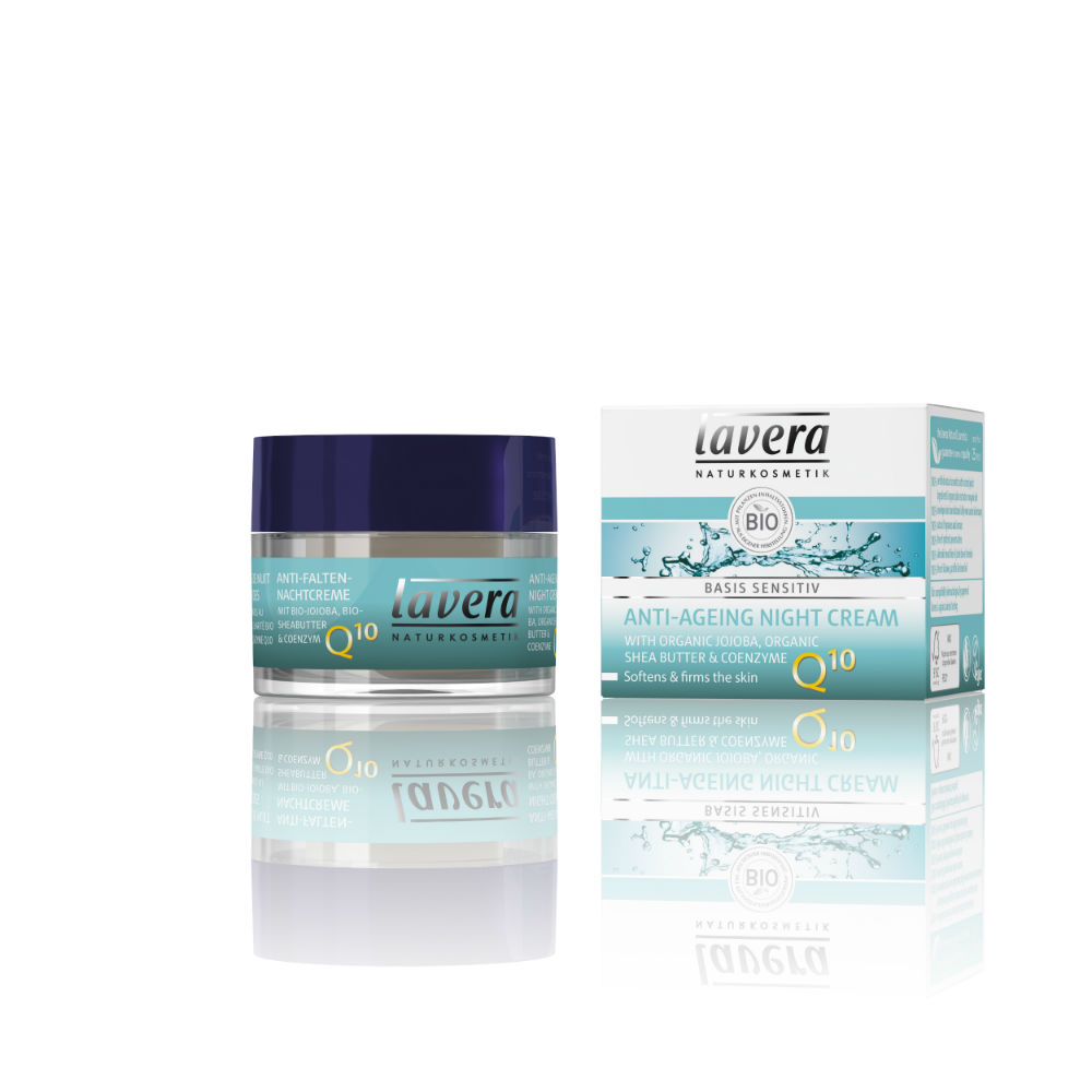 Lavera-Anti-Ageing Night Cream Q10_50ml-doosje